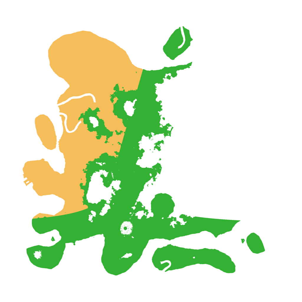 Biome Rust Map: Procedural Map, Size: 3500, Seed: 1341249728