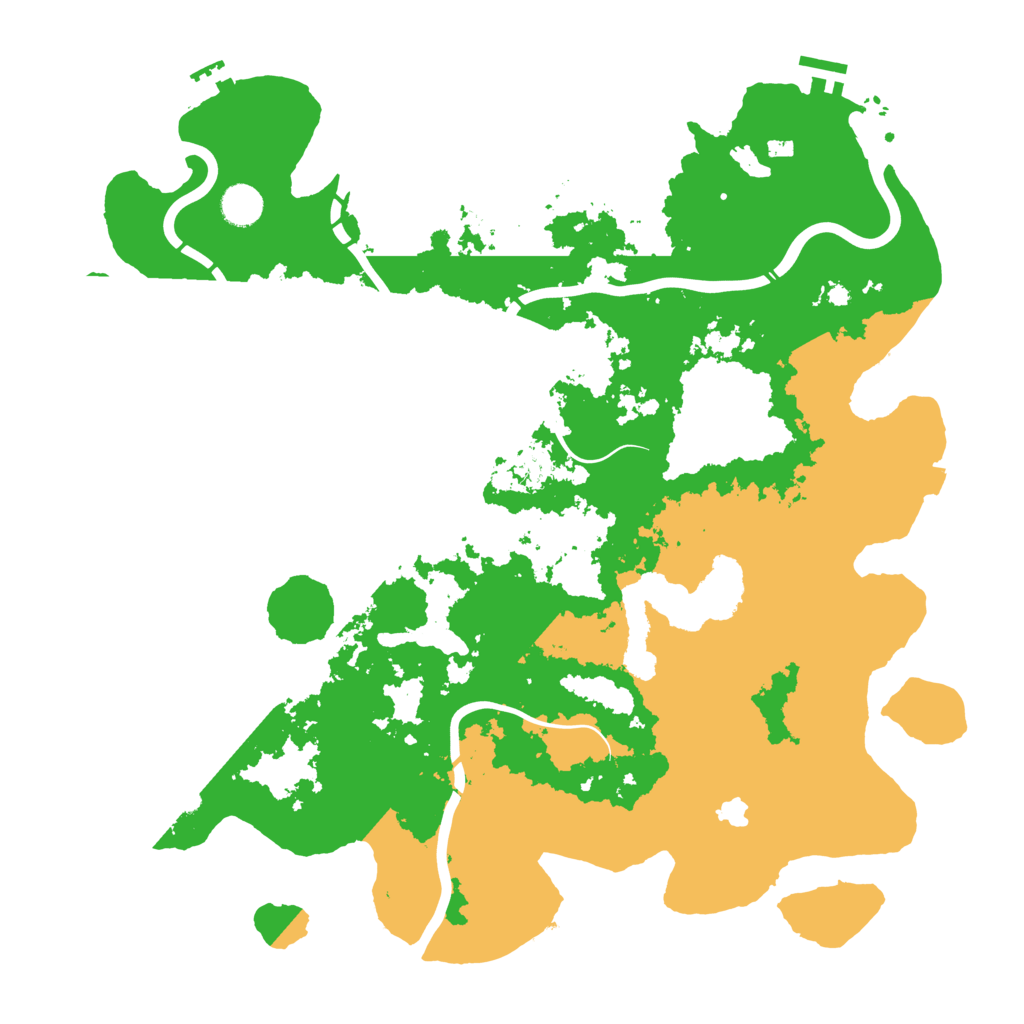 Biome Rust Map: Procedural Map, Size: 4300, Seed: 3255648
