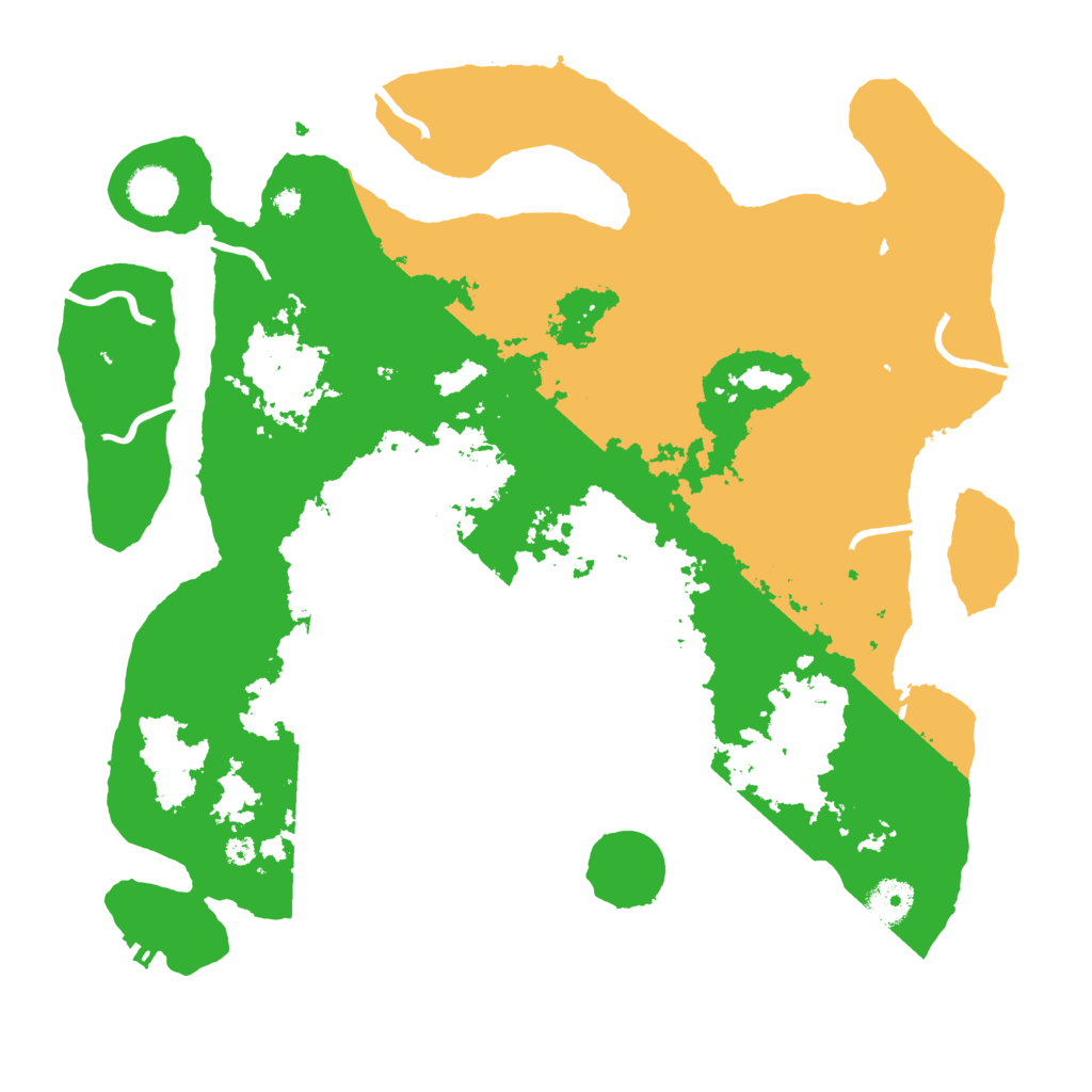 Biome Rust Map: Procedural Map, Size: 3850, Seed: 40558941