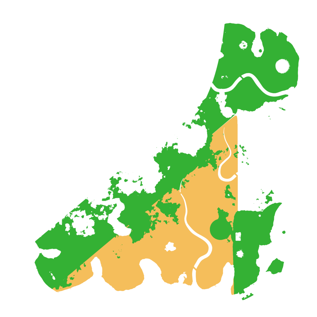Biome Rust Map: Procedural Map, Size: 4000, Seed: 42423423