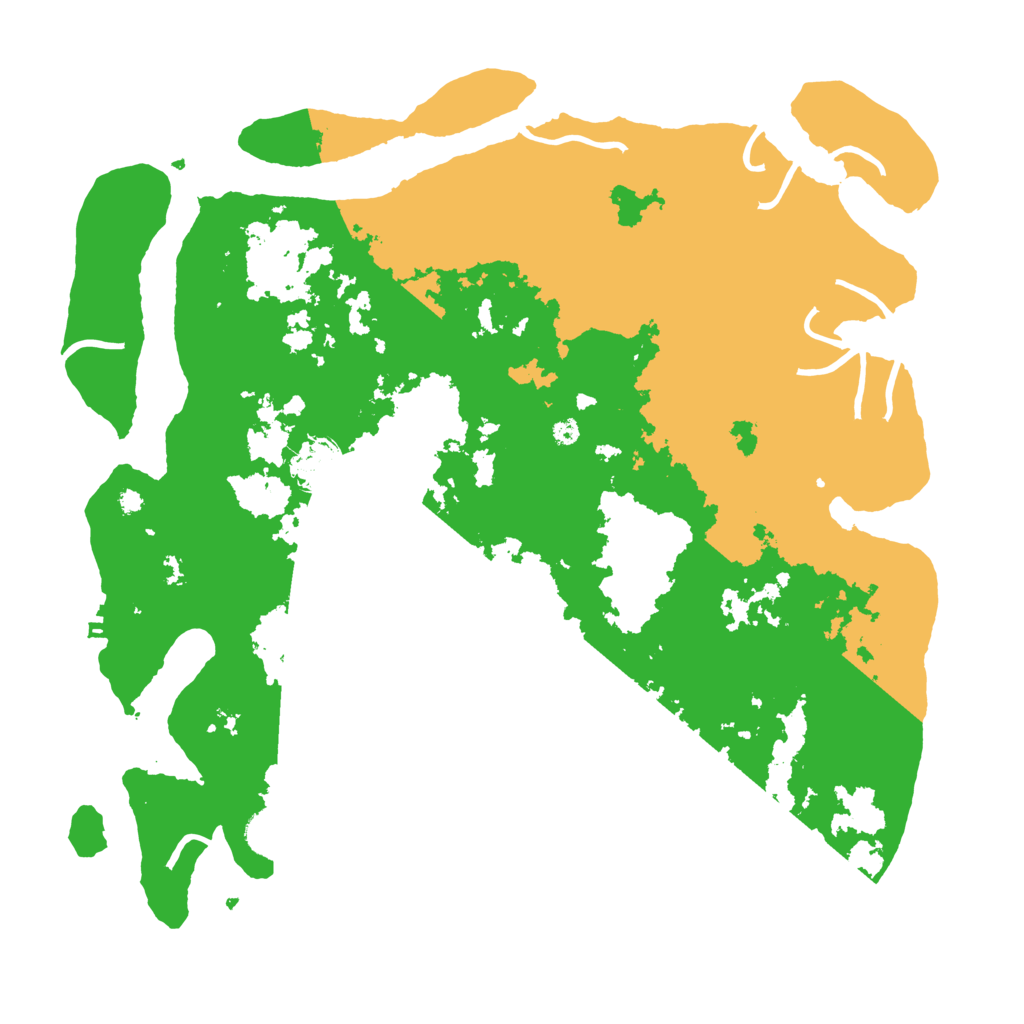 Biome Rust Map: Procedural Map, Size: 4000, Seed: 90907255