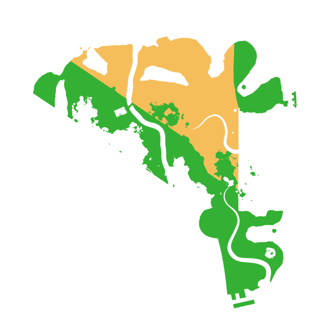 Biome Rust Map: Procedural Map, Size: 3000, Seed: 876820639