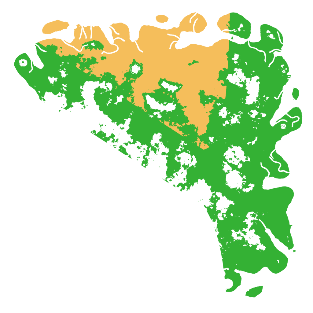 Biome Rust Map: Procedural Map, Size: 6000, Seed: 159753123