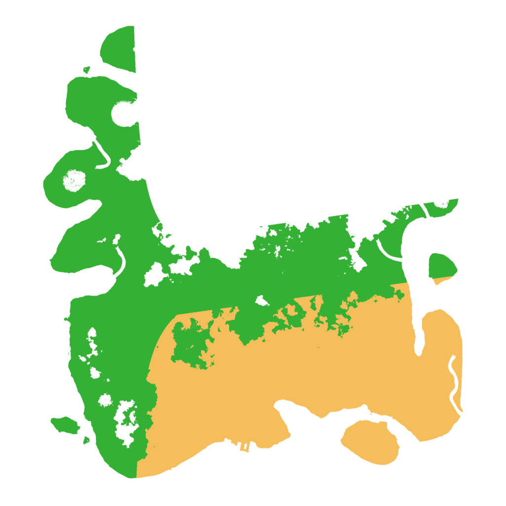 Biome Rust Map: Procedural Map, Size: 3500, Seed: 362162464