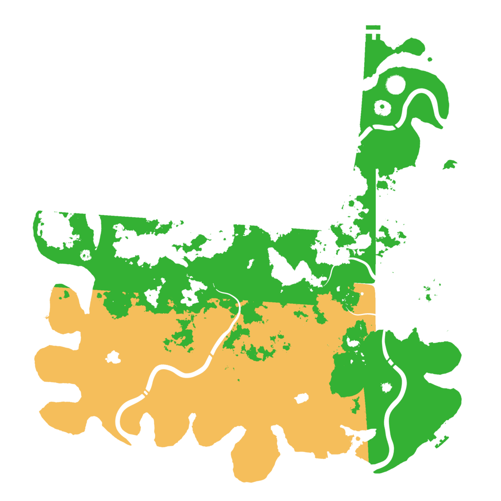 Biome Rust Map: Procedural Map, Size: 4569, Seed: 2511