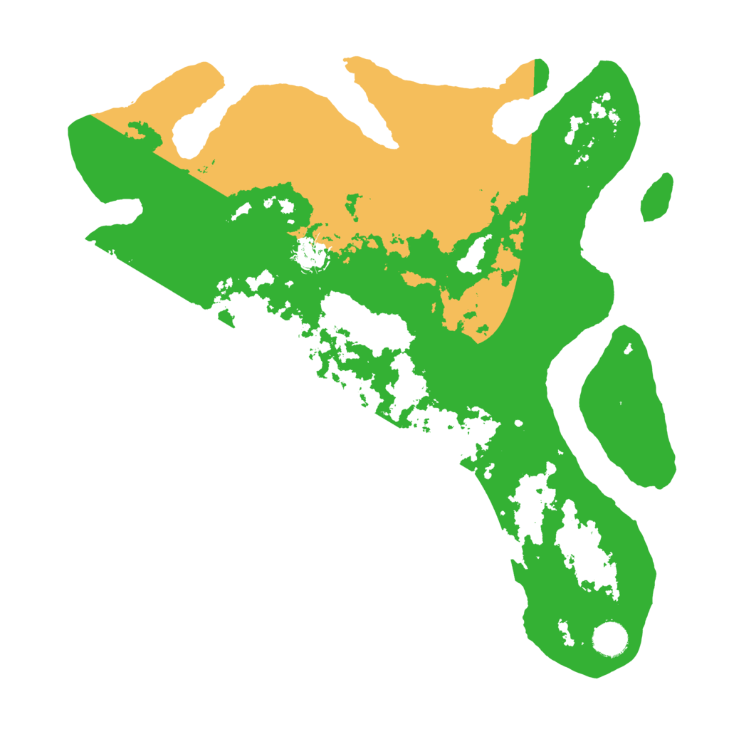 Biome Rust Map: Barren, Size: 3700, Seed: 674933847