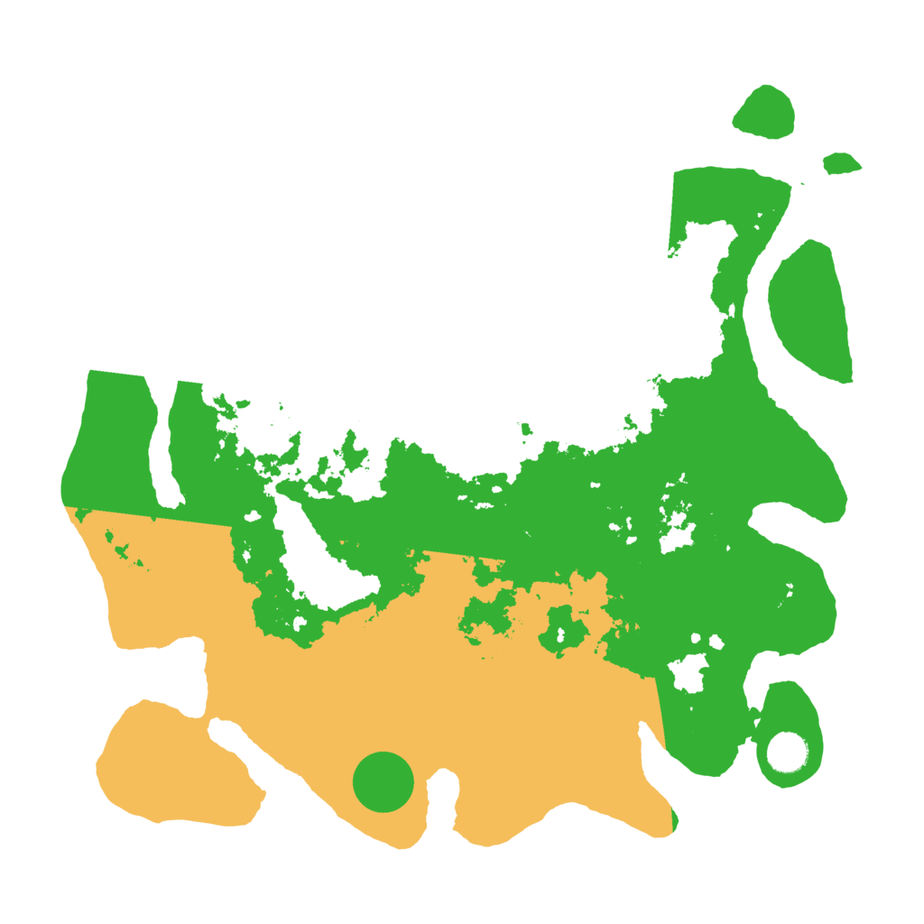 Biome Rust Map: Barren, Size: 4000, Seed: 1731746526
