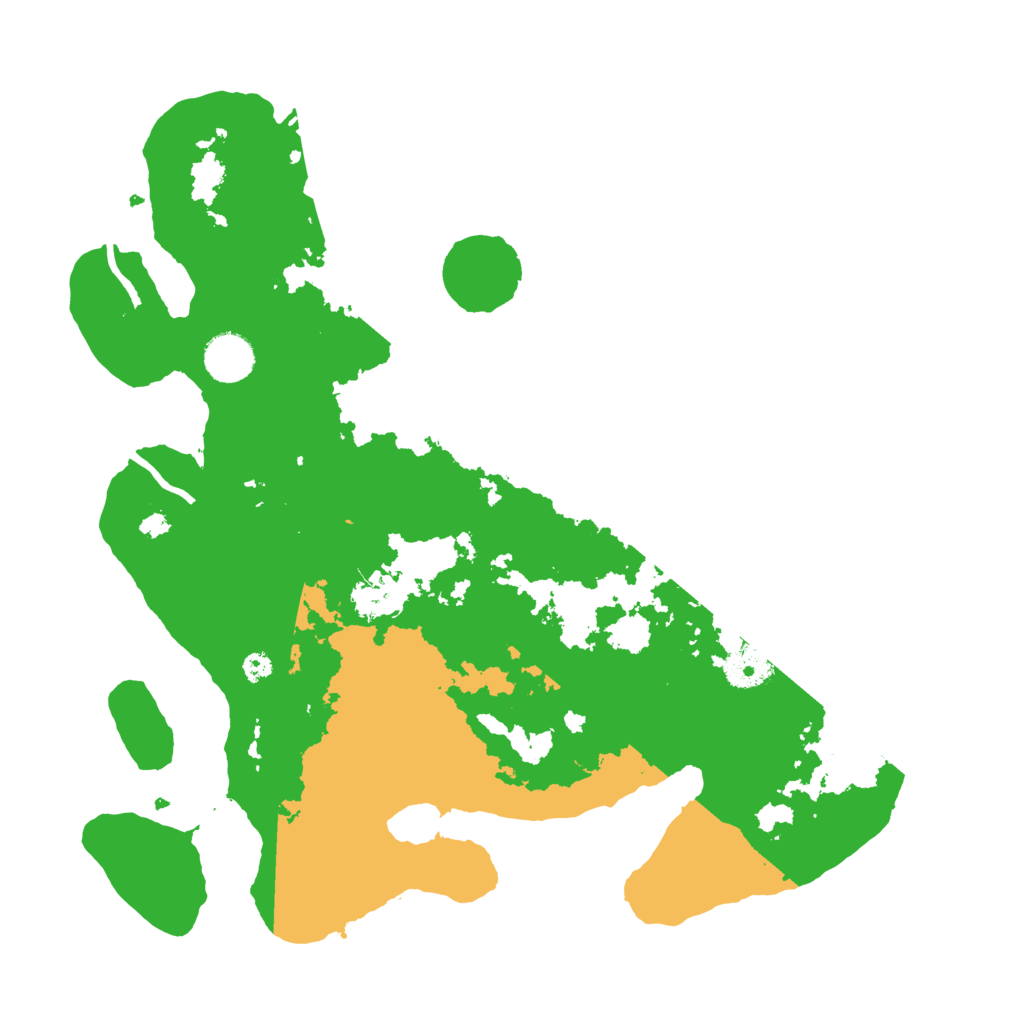 Biome Rust Map: Procedural Map, Size: 3650, Seed: 70350070