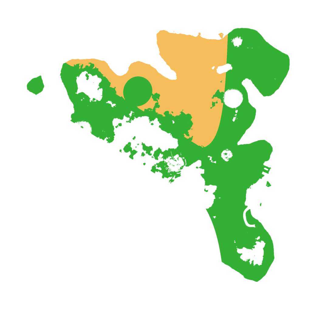 Biome Rust Map: Procedural Map, Size: 2913, Seed: 3015