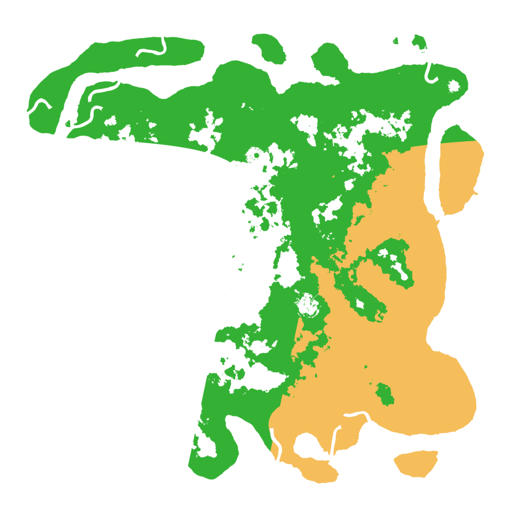 Biome Rust Map: Procedural Map, Size: 4000, Seed: 1711577407