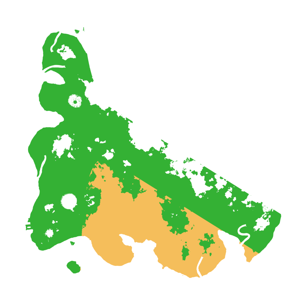 Biome Rust Map: Procedural Map, Size: 3400, Seed: 655279886