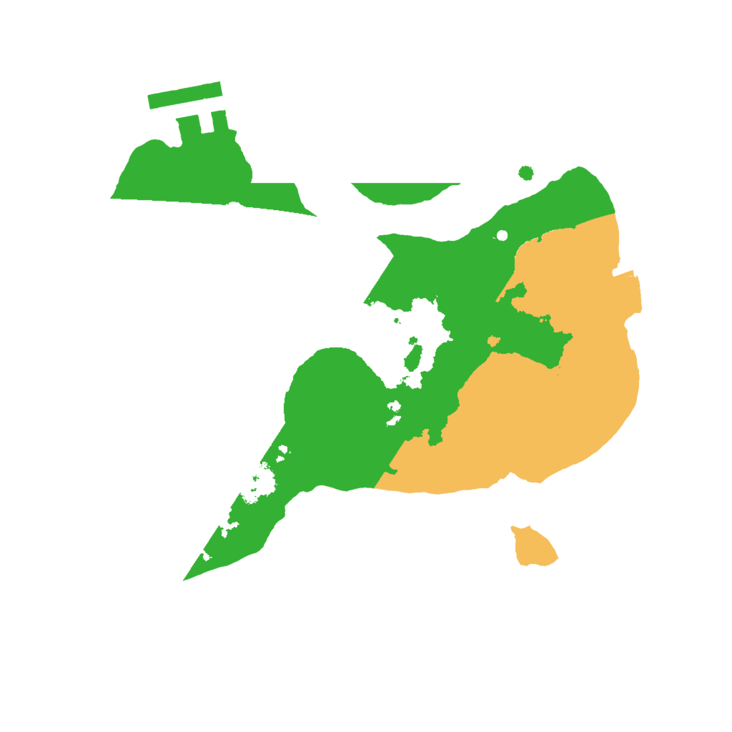 Biome Rust Map: Procedural Map, Size: 2000, Seed: 1937033800