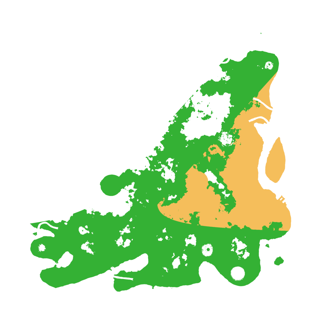 Biome Rust Map: Procedural Map, Size: 4000, Seed: 354