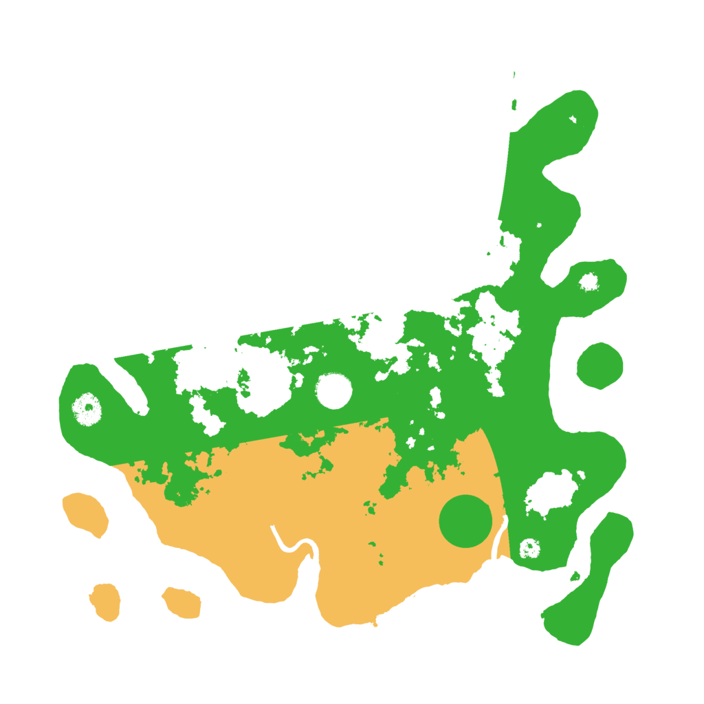 Biome Rust Map: Procedural Map, Size: 3500, Seed: 1628660