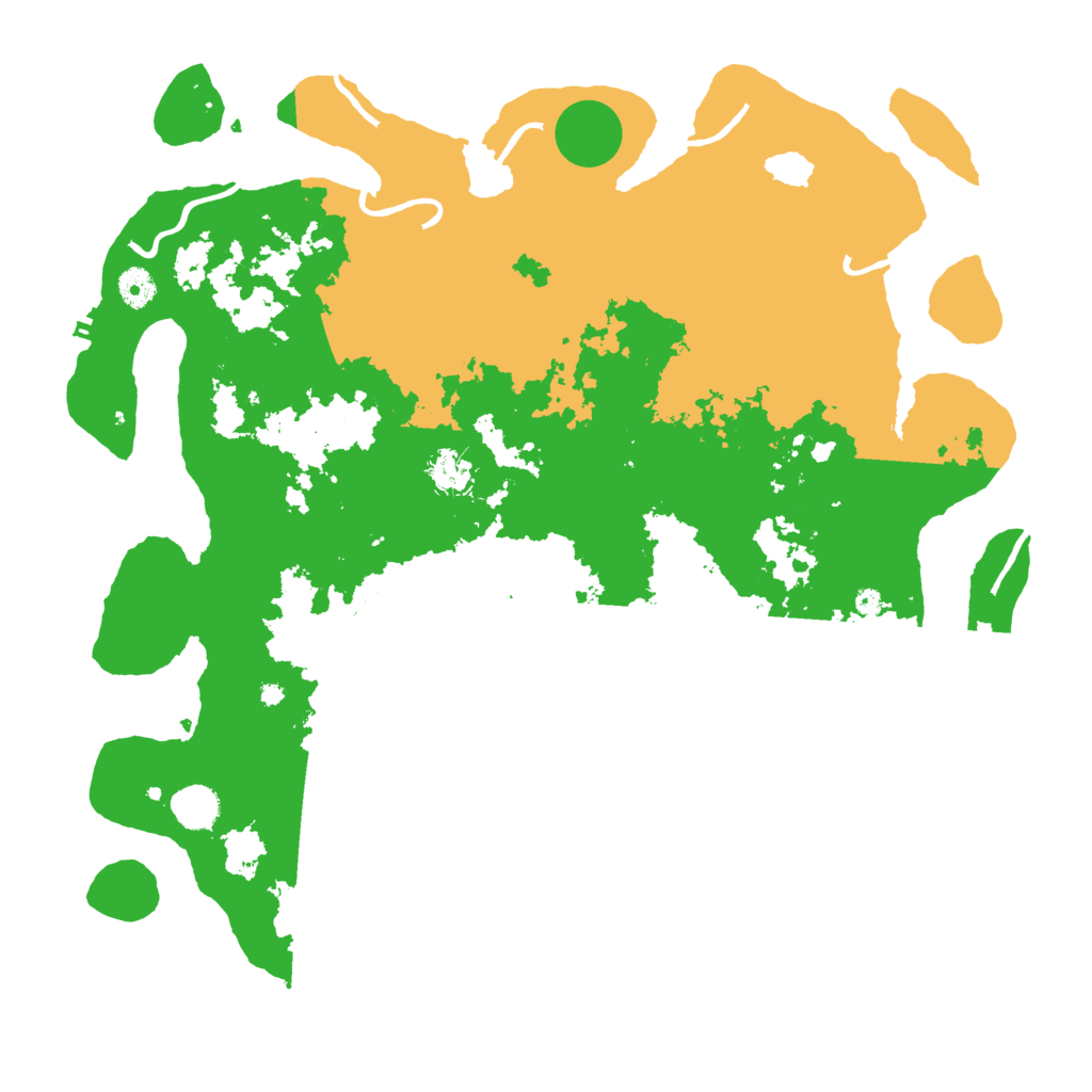 Biome Rust Map: Procedural Map, Size: 4300, Seed: 719372