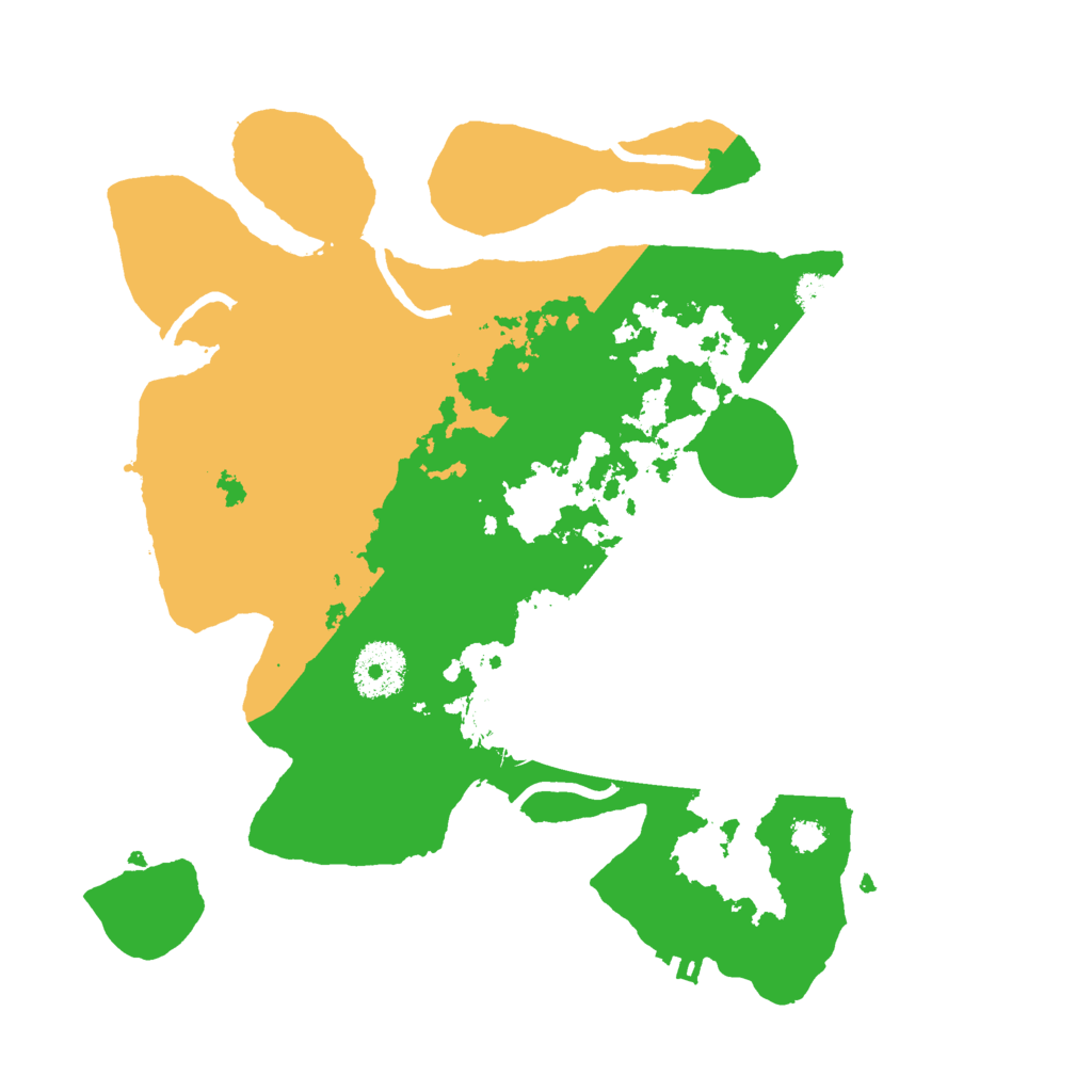 Biome Rust Map: Procedural Map, Size: 3000, Seed: 34982