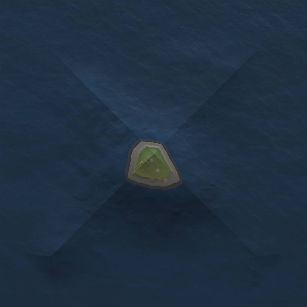 Rust Map: Procedural Map, Size: 1000, Seed: 231583, 3 Monuments