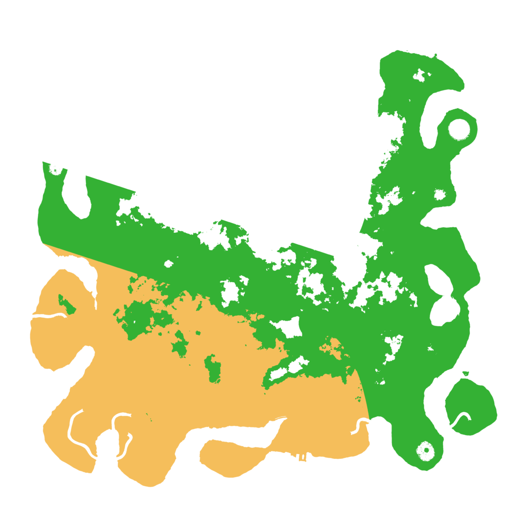 Biome Rust Map: Procedural Map, Size: 4300, Seed: 970929062