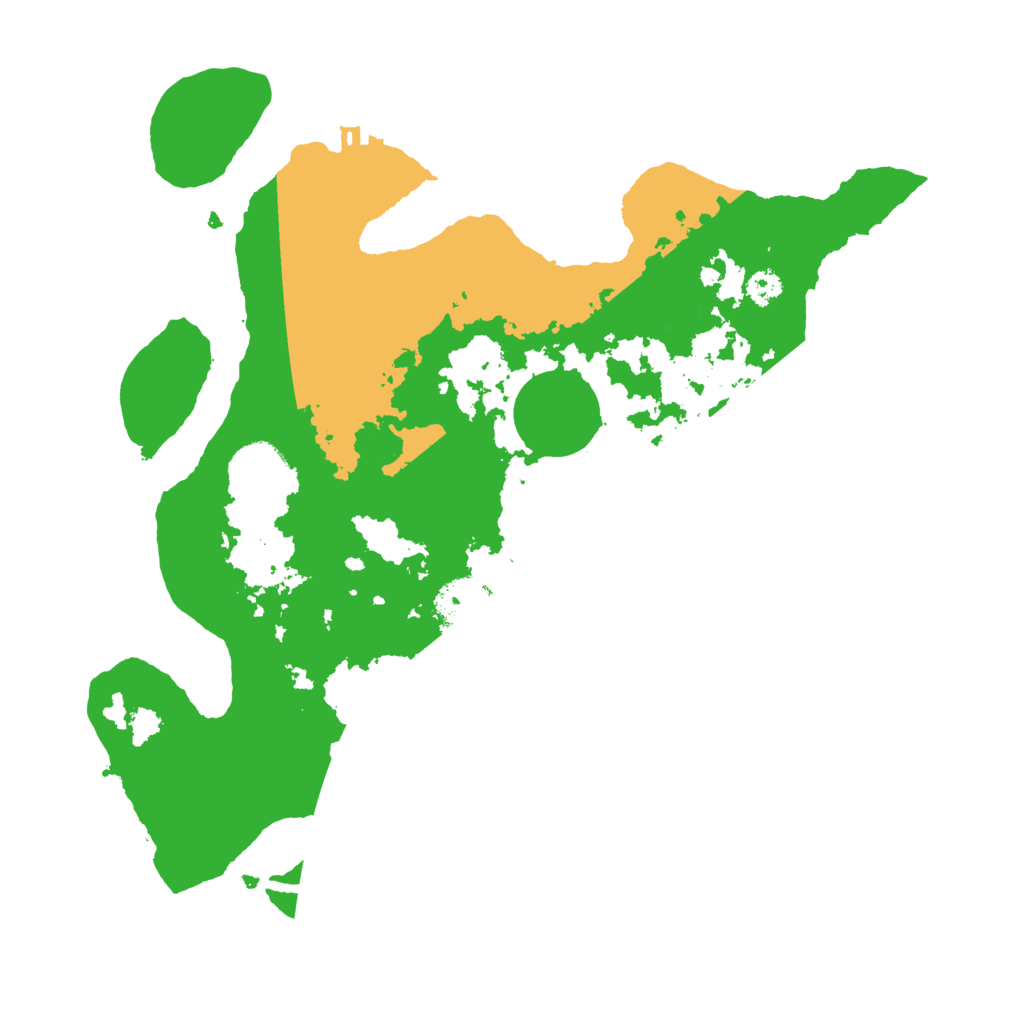 Biome Rust Map: Procedural Map, Size: 3133, Seed: 3258