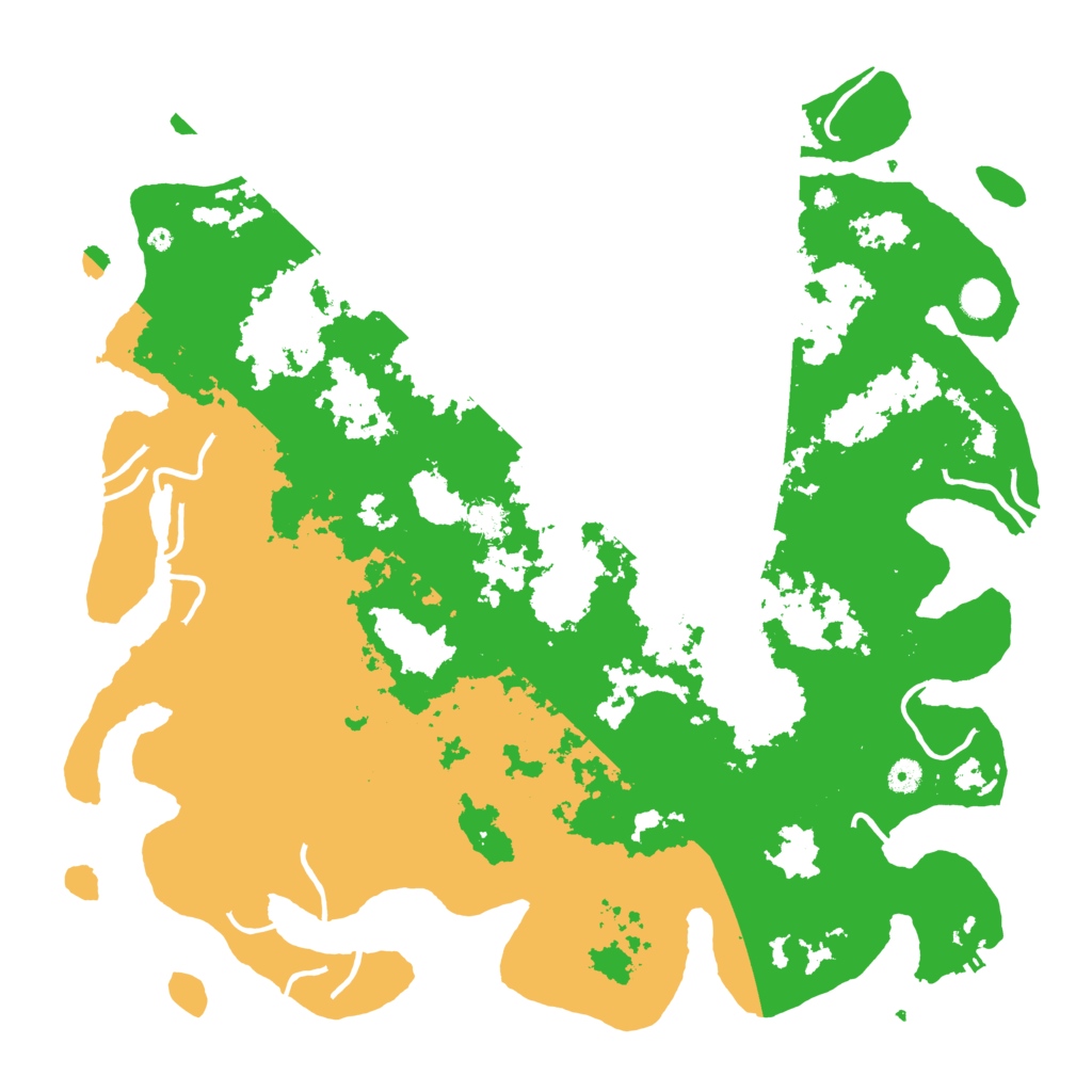 Biome Rust Map: Procedural Map, Size: 4800, Seed: 1035028540