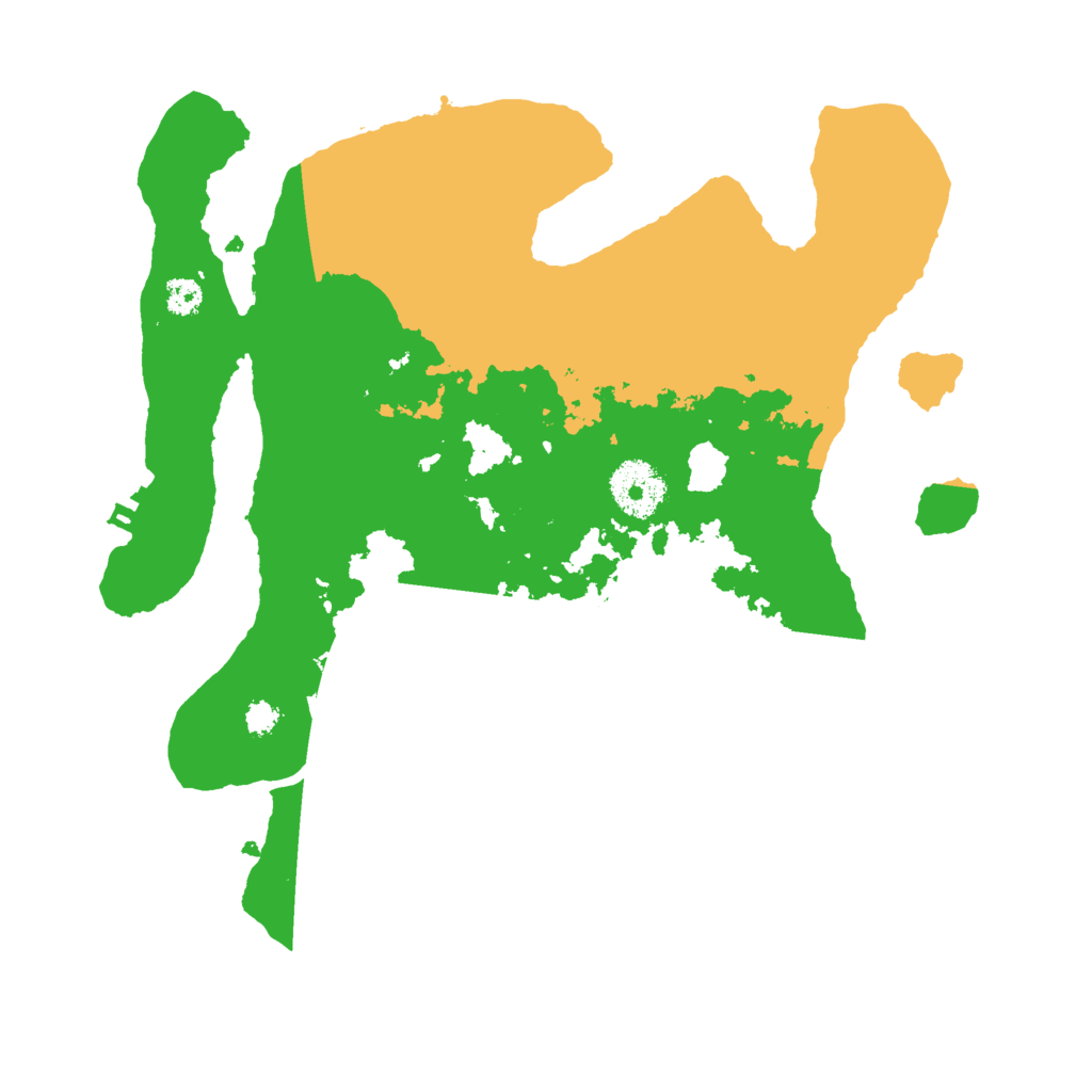 Biome Rust Map: Procedural Map, Size: 3000, Seed: 1749205