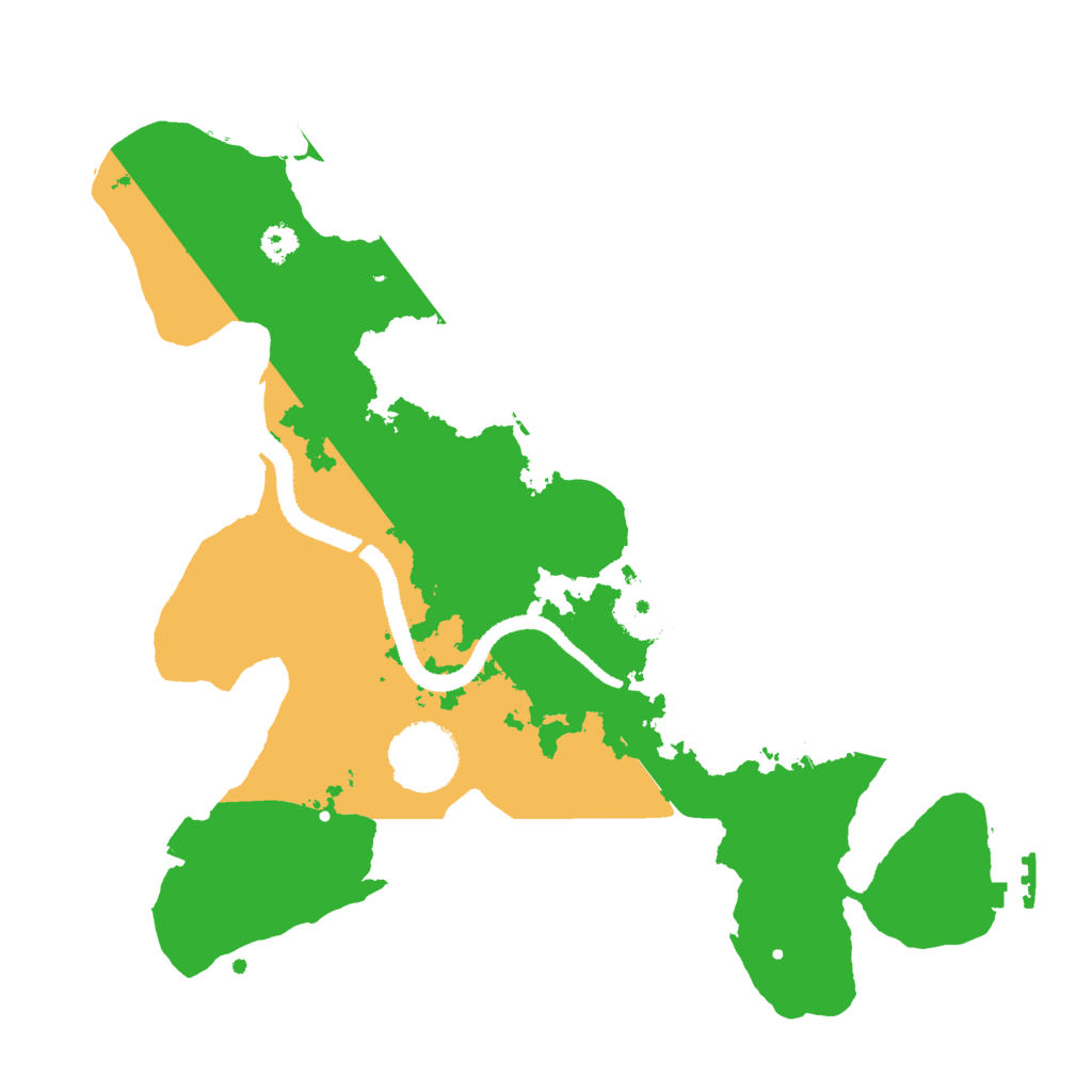 Biome Rust Map: Procedural Map, Size: 3000, Seed: 4706895
