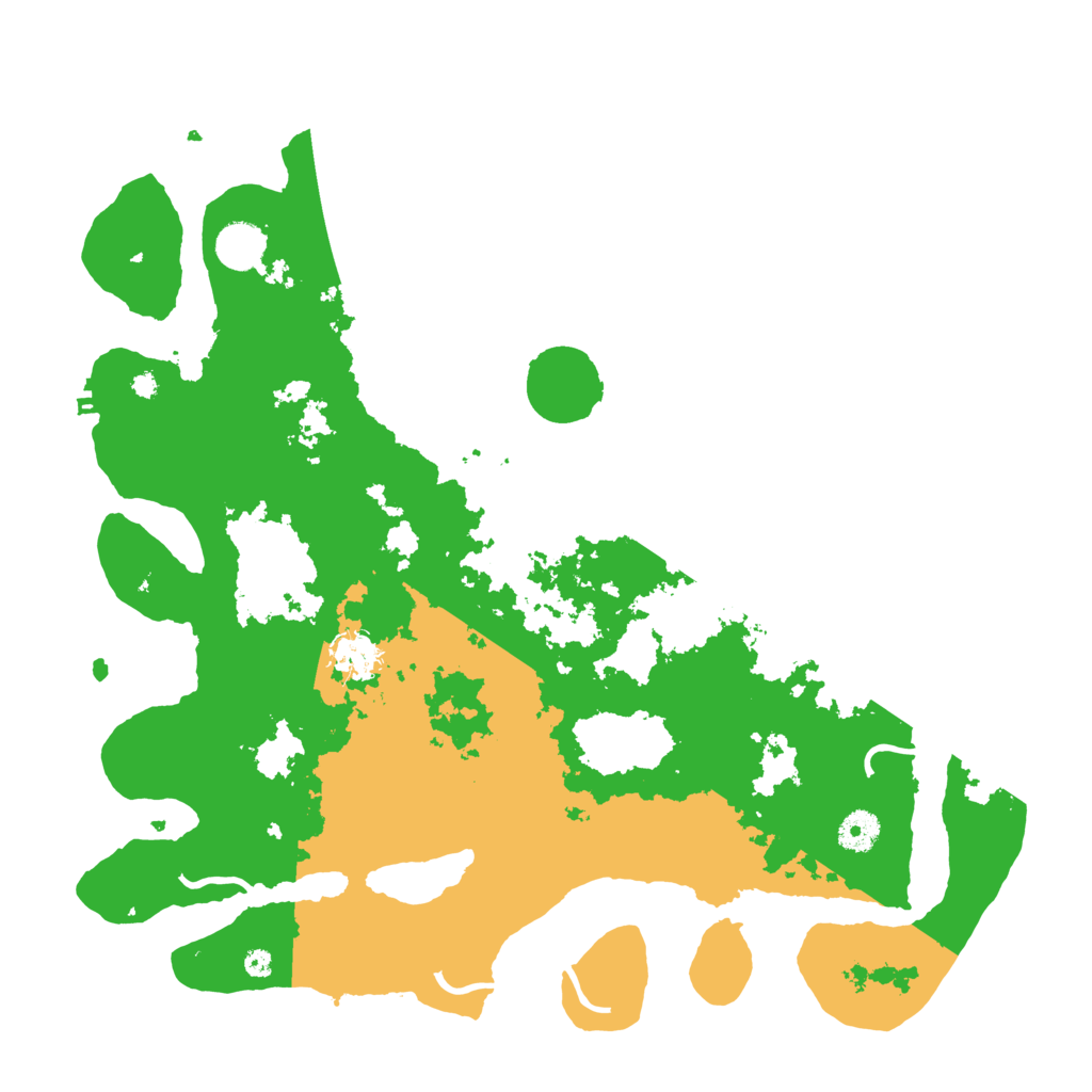 Biome Rust Map: Procedural Map, Size: 4000, Seed: 10358