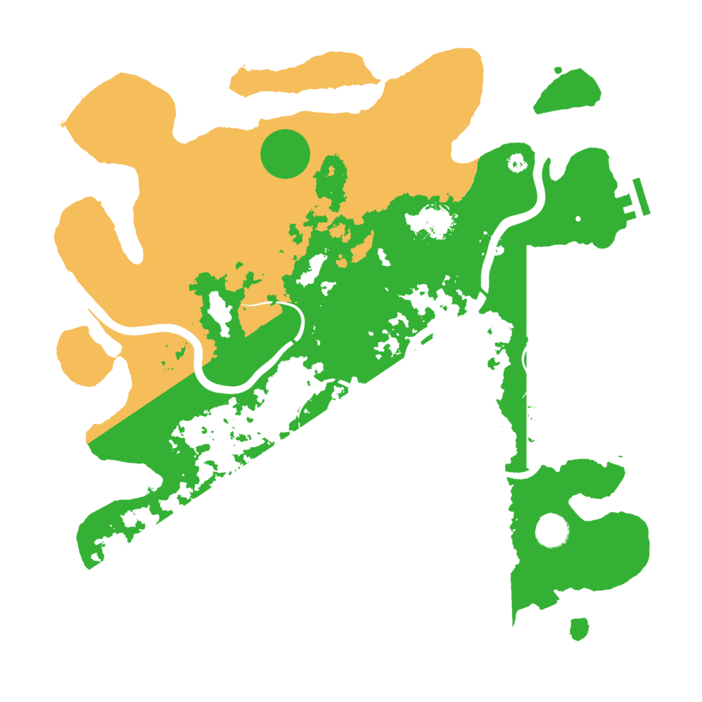 Biome Rust Map: Procedural Map, Size: 3750, Seed: 718544152