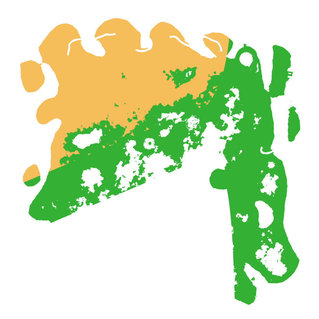 Biome Rust Map: Procedural Map, Size: 4250, Seed: 78273435