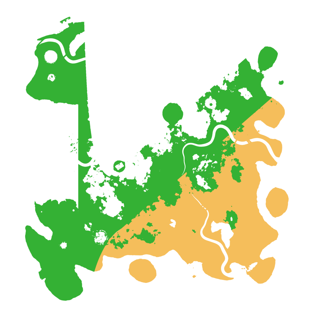 Biome Rust Map: Procedural Map, Size: 4250, Seed: 479153700