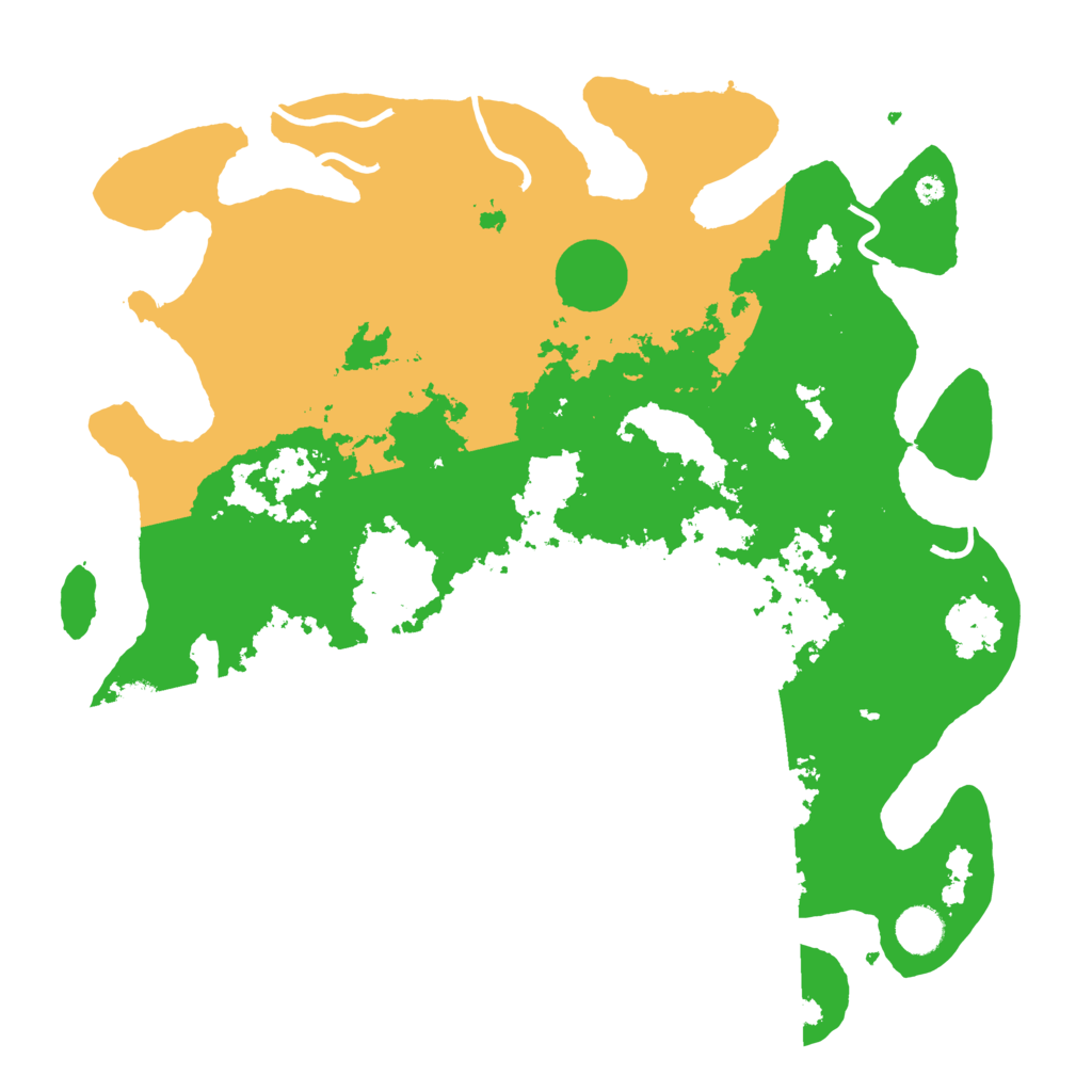 Biome Rust Map: Procedural Map, Size: 4000, Seed: 1345550286