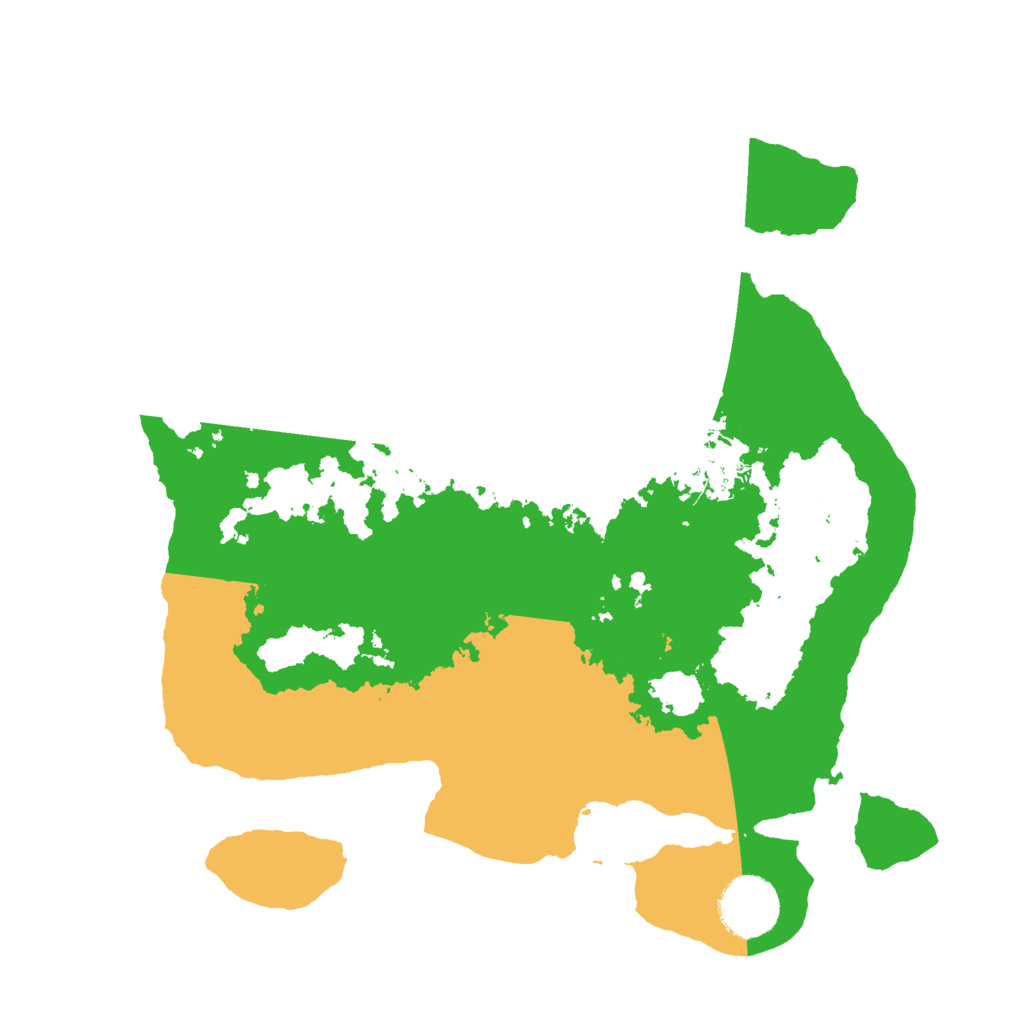 Biome Rust Map: Barren, Size: 3000, Seed: 2127778732