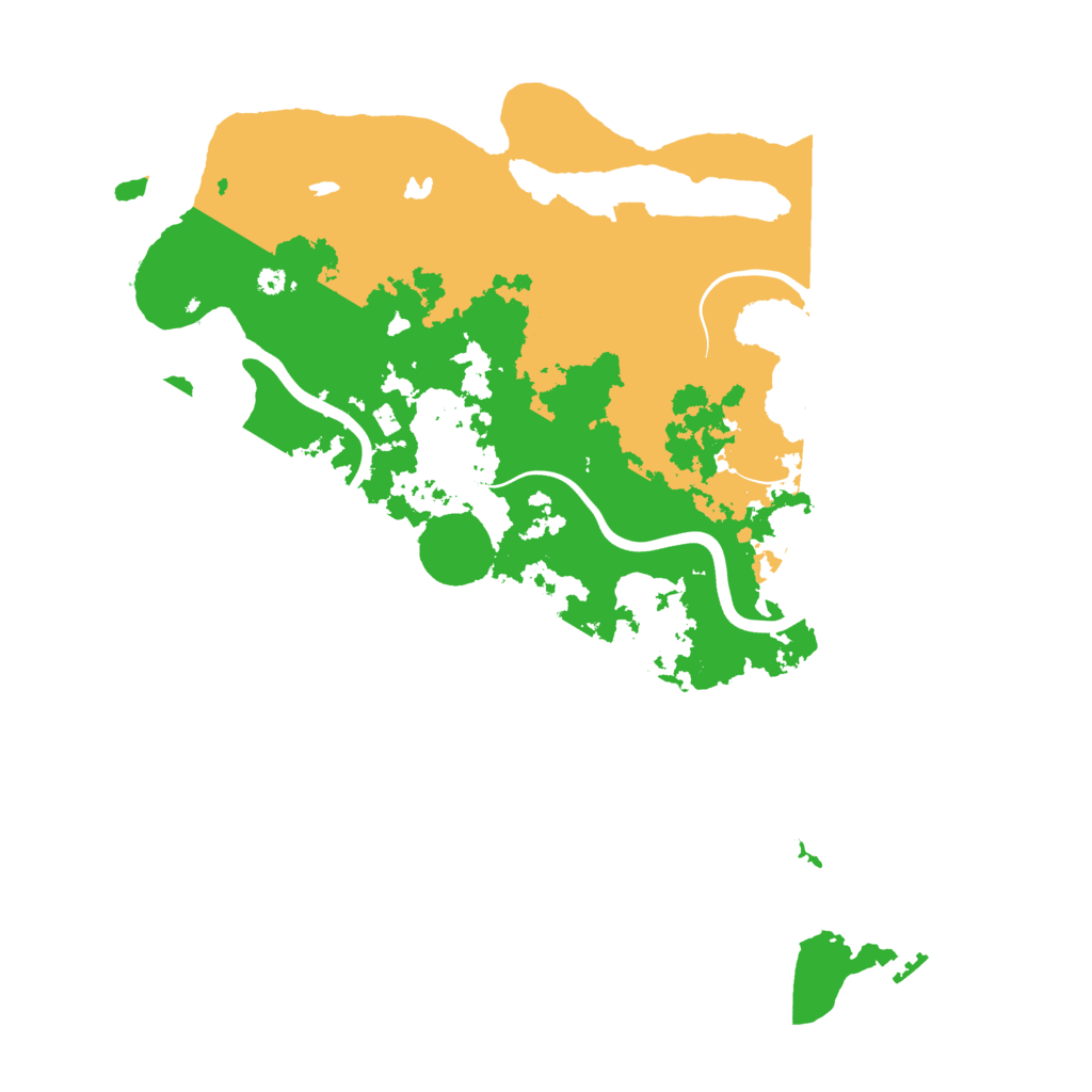 Biome Rust Map: Procedural Map, Size: 4000, Seed: 1855265462