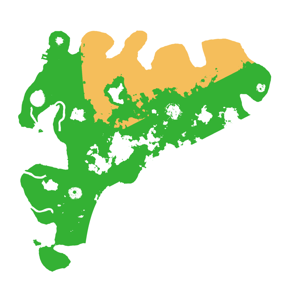 Biome Rust Map: Procedural Map, Size: 3500, Seed: 302019179