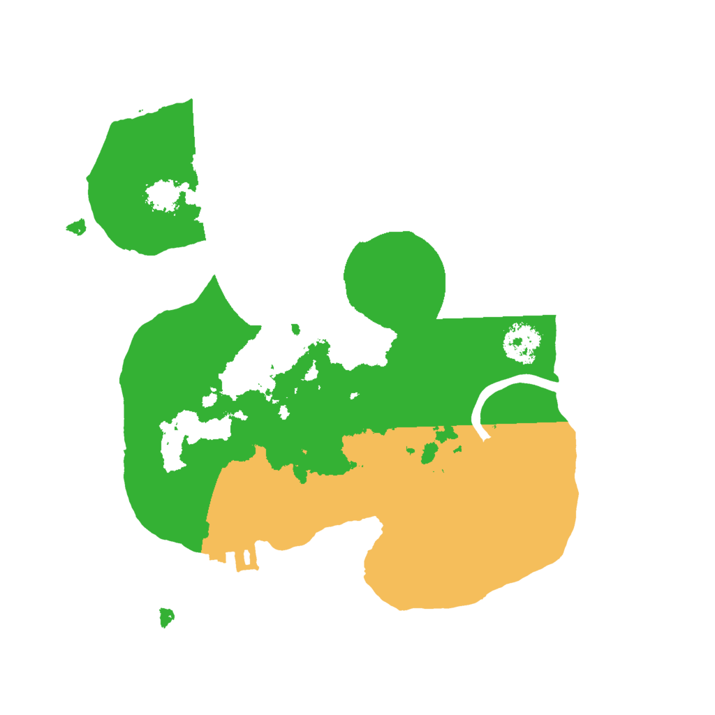 Biome Rust Map: Procedural Map, Size: 1974, Seed: 11111