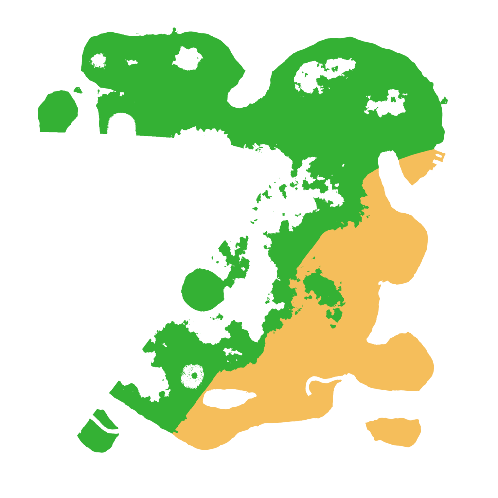 Biome Rust Map: Procedural Map, Size: 3200, Seed: 26509623