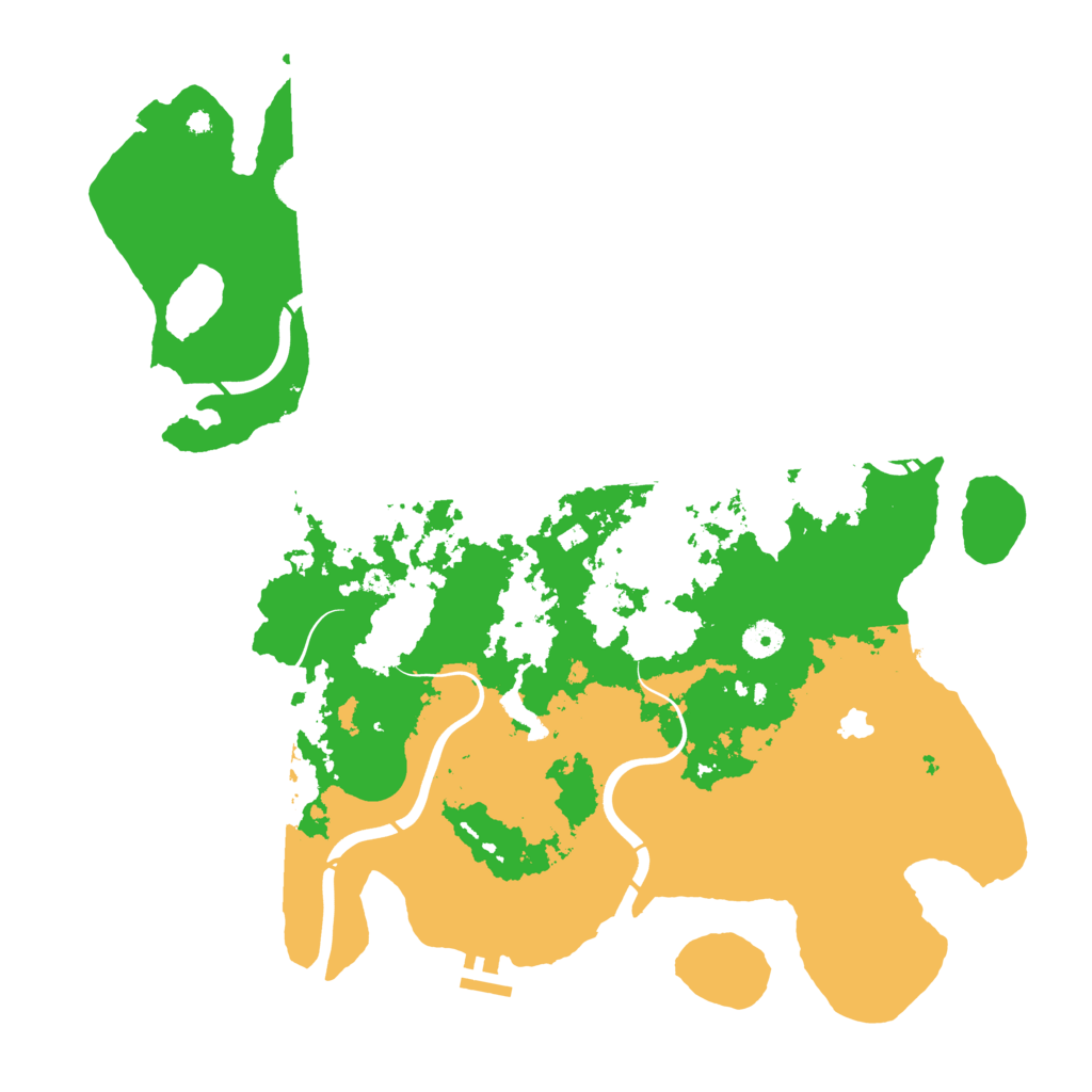 Biome Rust Map: Procedural Map, Size: 4250, Seed: 2080506103