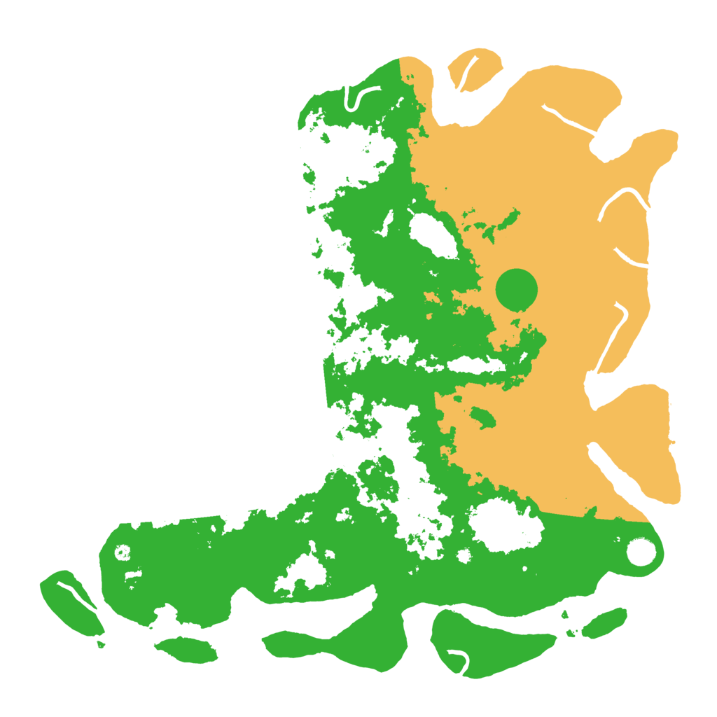 Biome Rust Map: Procedural Map, Size: 4500, Seed: 277918122