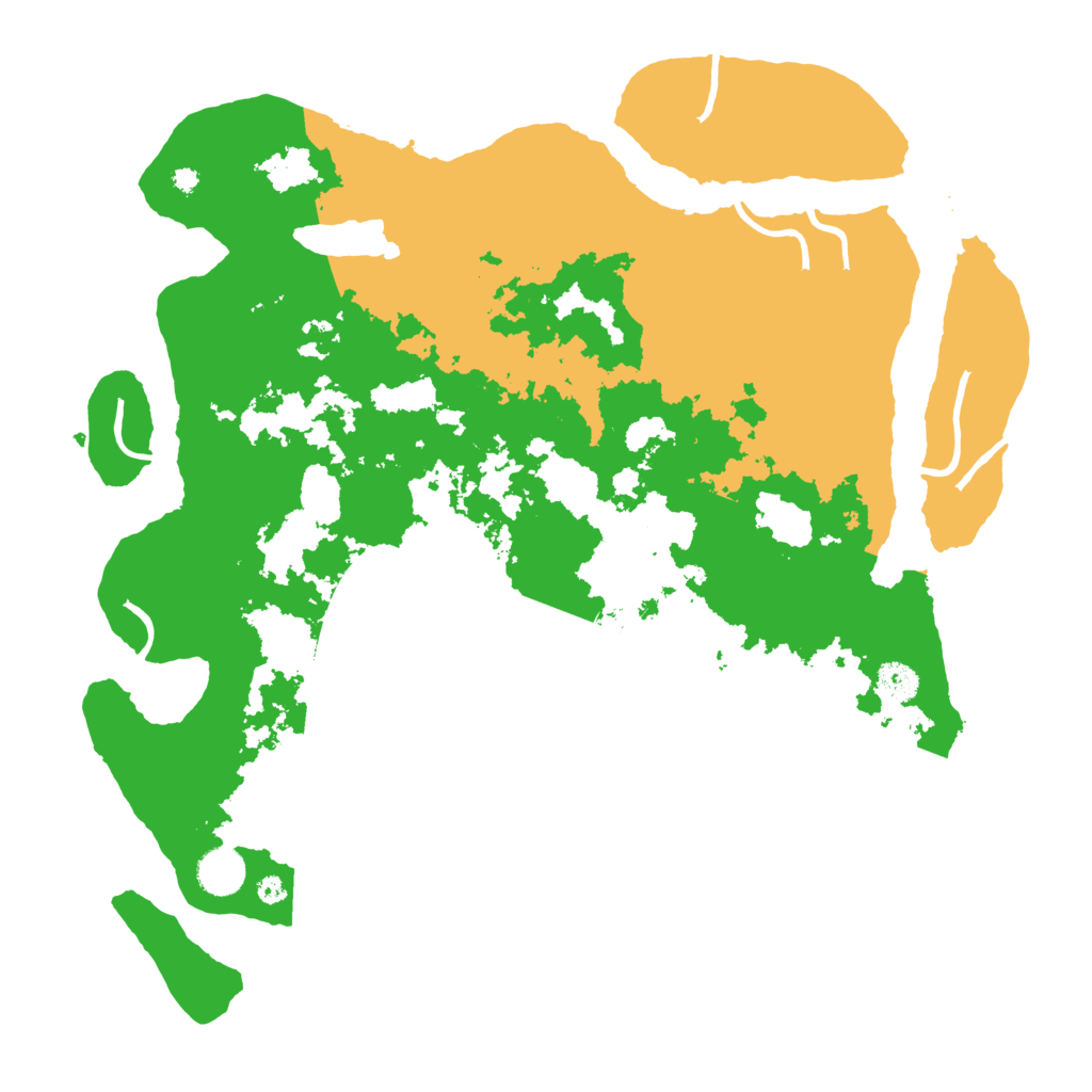 Biome Rust Map: Procedural Map, Size: 4000, Seed: 1595215563