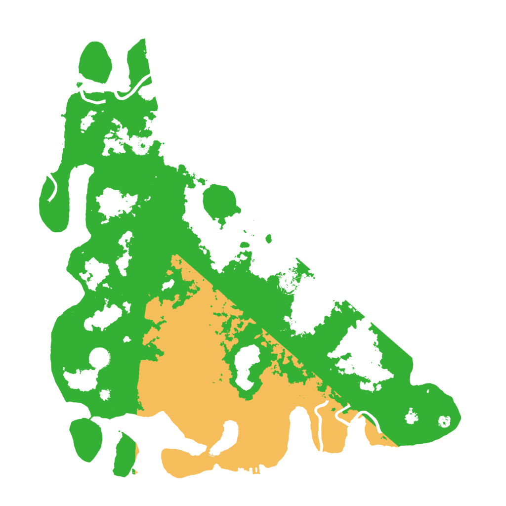 Biome Rust Map: Procedural Map, Size: 4250, Seed: 24939