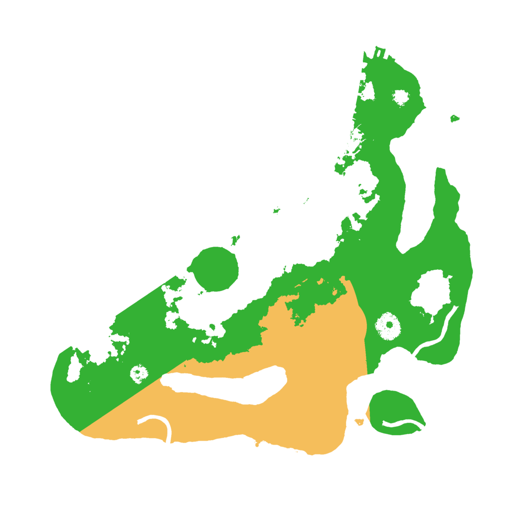 Biome Rust Map: Procedural Map, Size: 3000, Seed: 2047968466