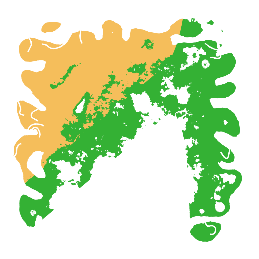 Biome Rust Map: Procedural Map, Size: 4700, Seed: 123414