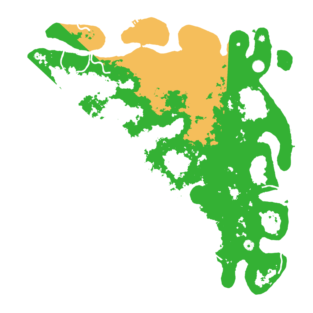 Biome Rust Map: Procedural Map, Size: 4500, Seed: 1062667959