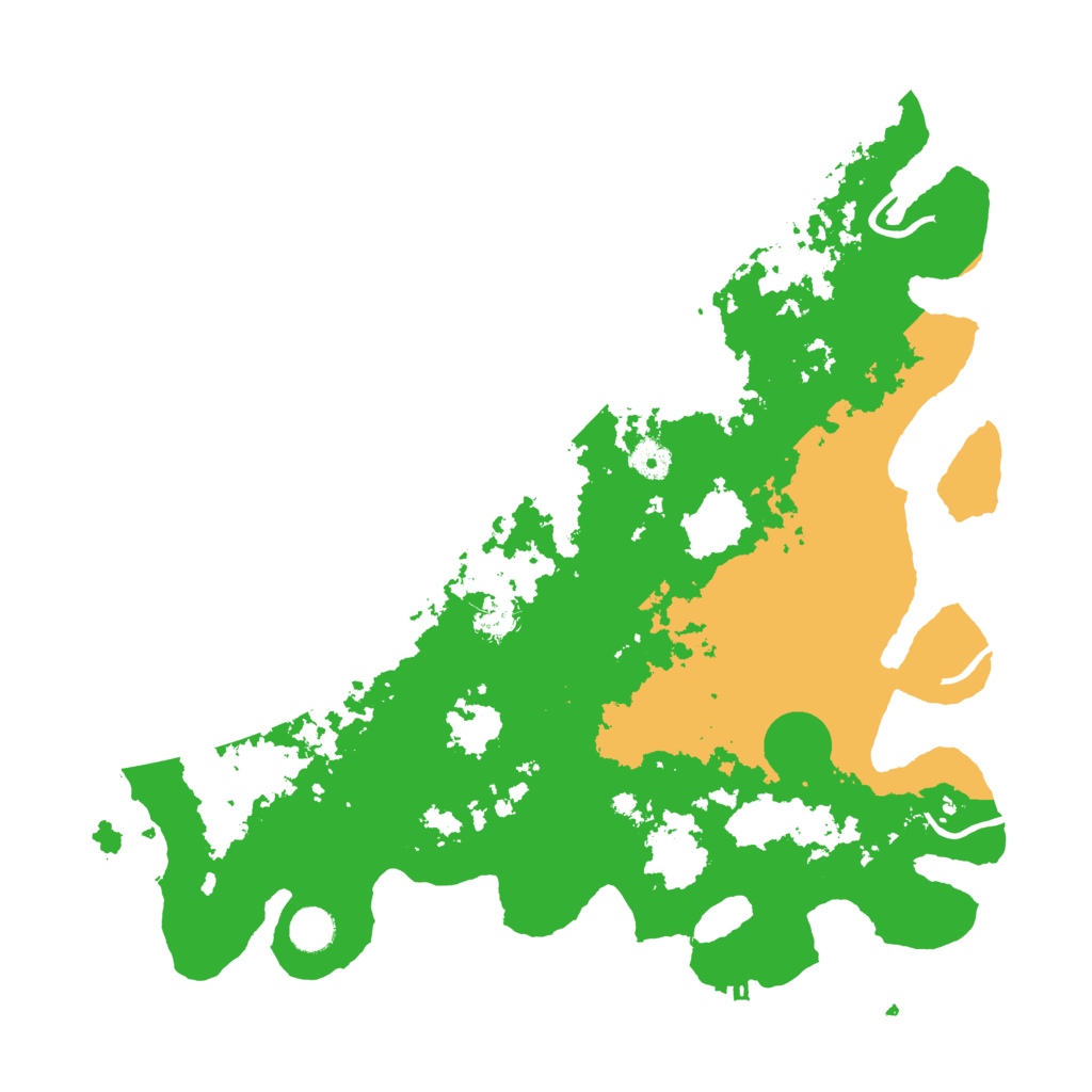 Biome Rust Map: Procedural Map, Size: 4250, Seed: 1070