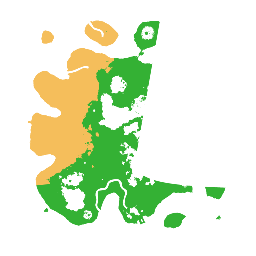 Biome Rust Map: Procedural Map, Size: 3000, Seed: 1424842097
