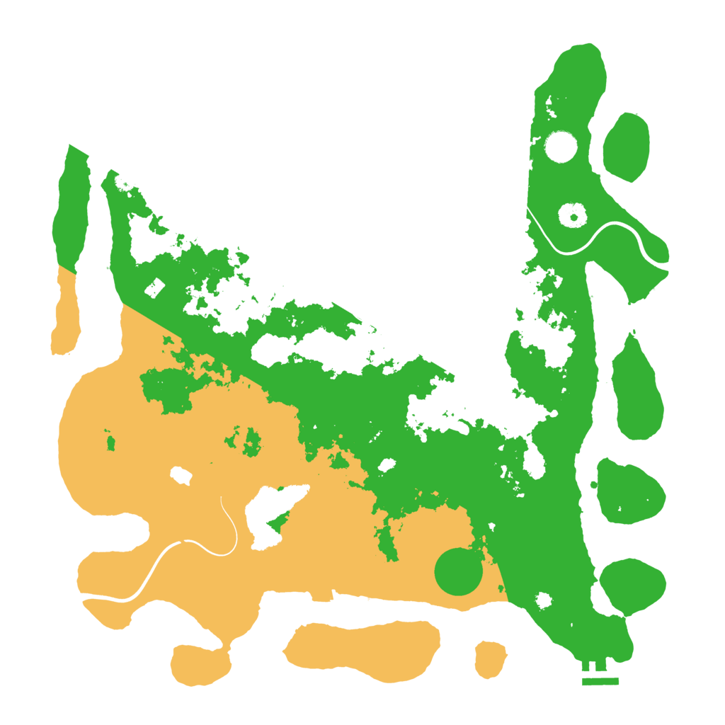 Biome Rust Map: Procedural Map, Size: 4000, Seed: 284690465