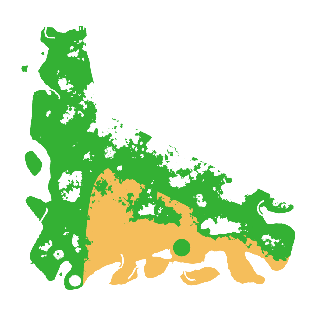 Biome Rust Map: Procedural Map, Size: 4777, Seed: 777