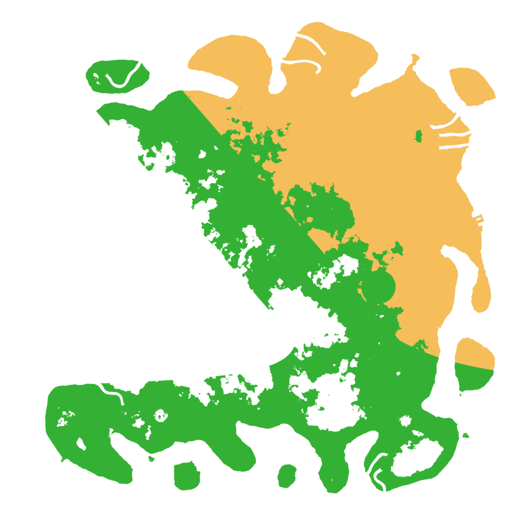 Biome Rust Map: Procedural Map, Size: 4250, Seed: 129374392