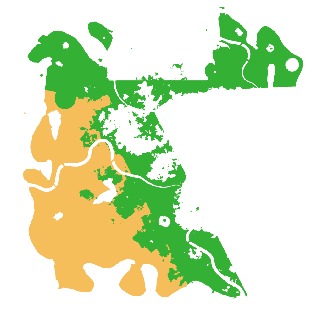 Biome Rust Map: Procedural Map, Size: 4250, Seed: 112307445