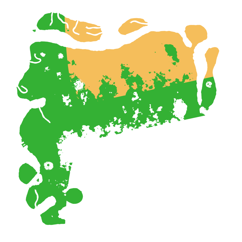 Biome Rust Map: Procedural Map, Size: 4096, Seed: 64367234